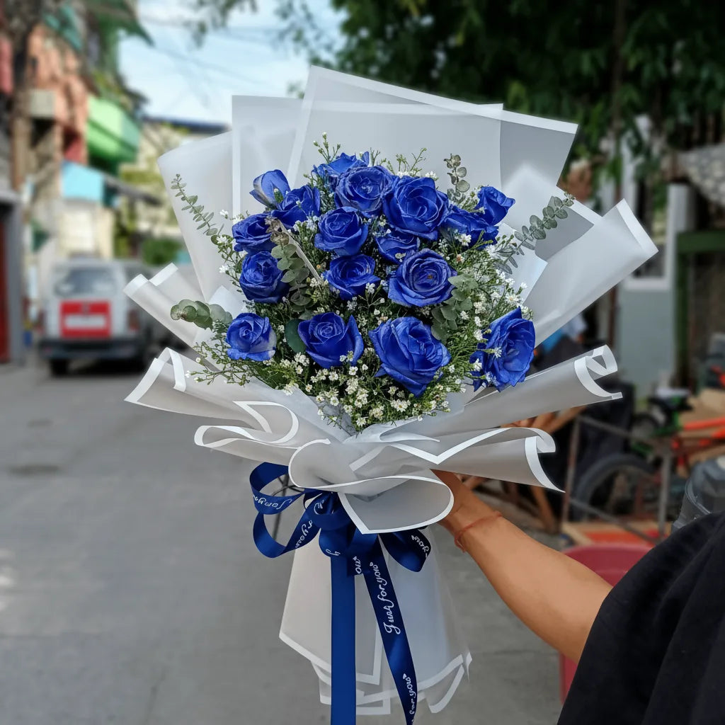 Sapphire Devotion Bouquet