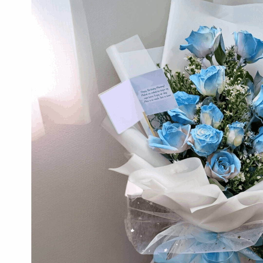Blue rose - The Flowercart