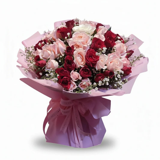 Red & Pink 100 Stalk