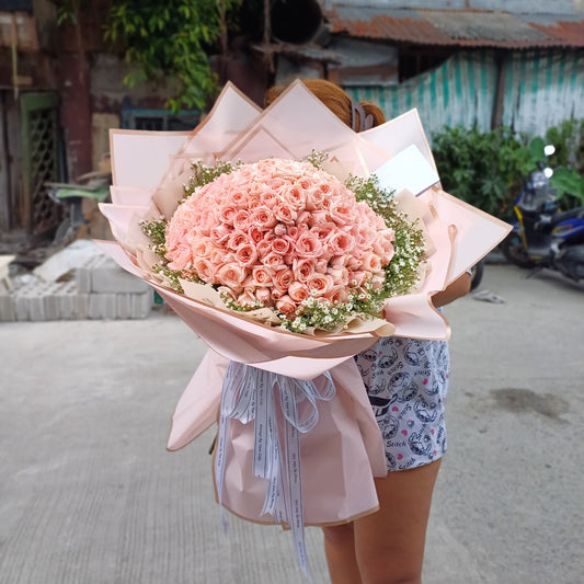 250 Stalk Pink Rose