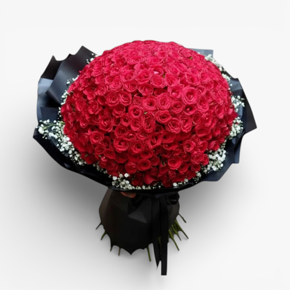 199 Red Roses Midnight Edition flower bouquet | flower delivery Manila