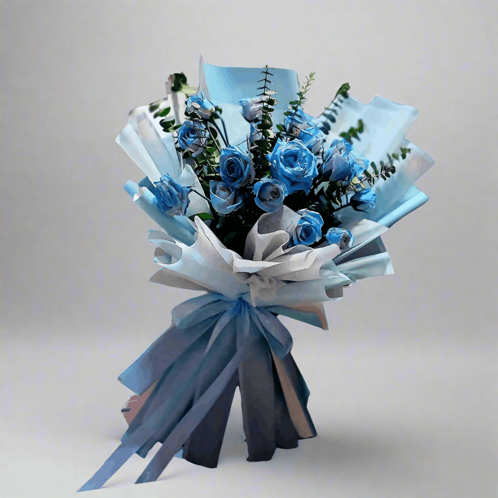 Blue Roses - The Flowercart