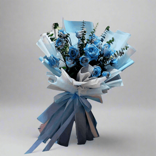 Blue Roses - The Flowercart