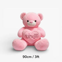 3ft pink plush bear