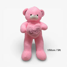 5ft pink plush bear