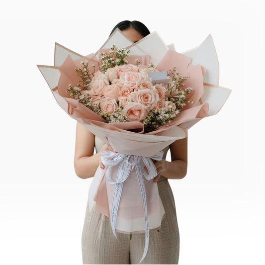 50 Pink Rose Bouquet